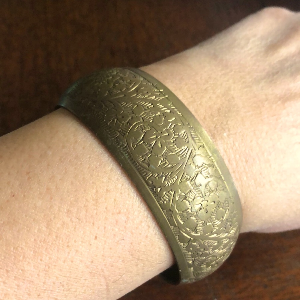 Brass bangle